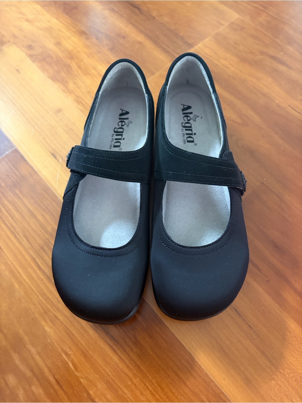 Alegria Kids Black Mary Jane Comfort Shoes
